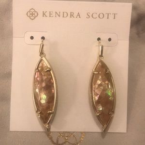 New Kendra Scott Maxwell Drop Earrings